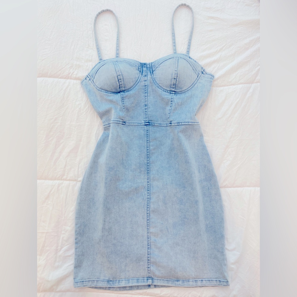 Mini Jean Dress